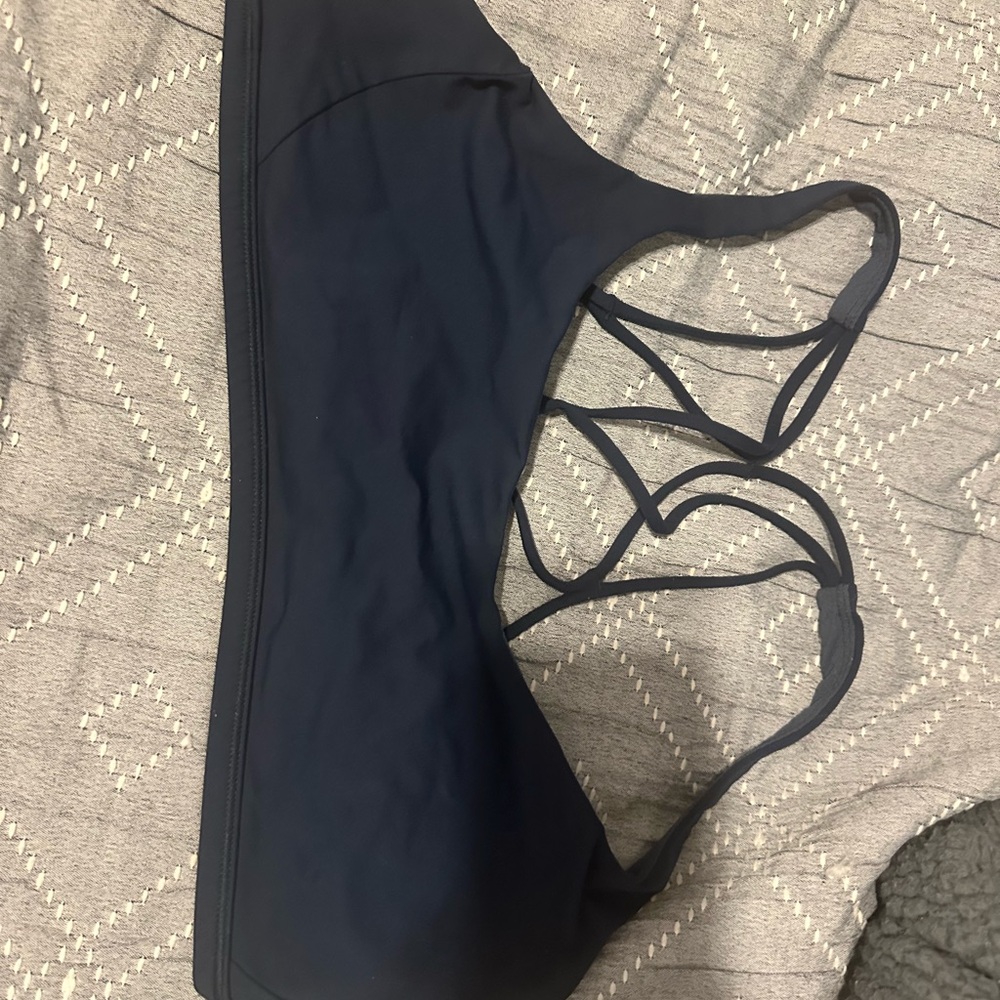 Navy Lululemon Sports Bra